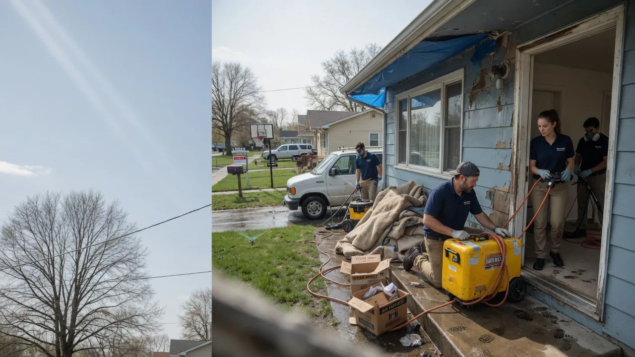 Basement Flood Cleanup in Glenpool, OK near me